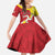 Personalized Isle of Man Family Matching Summer Maxi Dress and Hawaiian Shirt Triskele Ny Tree Cassyn - Wonder Print Shop