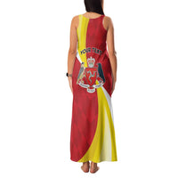 Personalized Isle of Man Family Matching Tank Maxi Dress and Hawaiian Shirt Triskele Ny Tree Cassyn - Wonder Print Shop