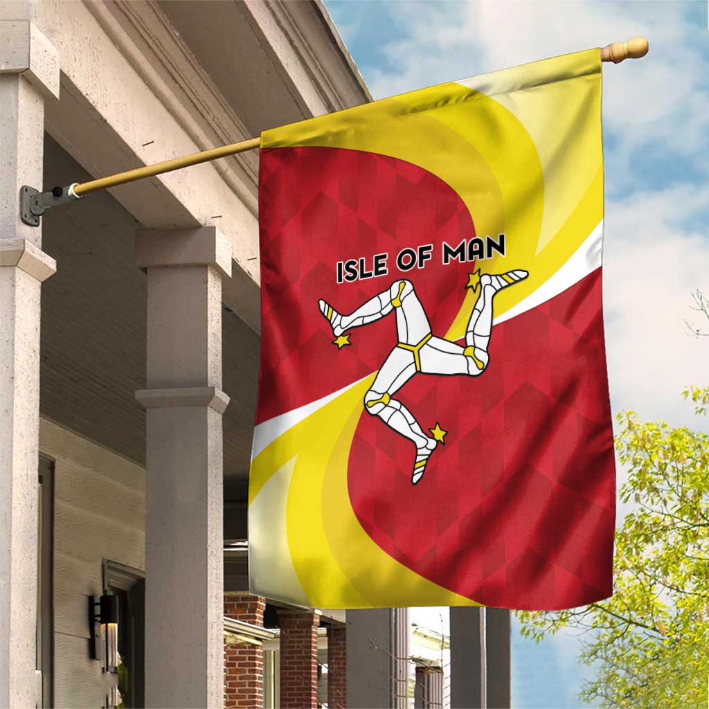 Isle of Man Garden Flag Triskele Ny Tree Cassyn - Wonder Print Shop