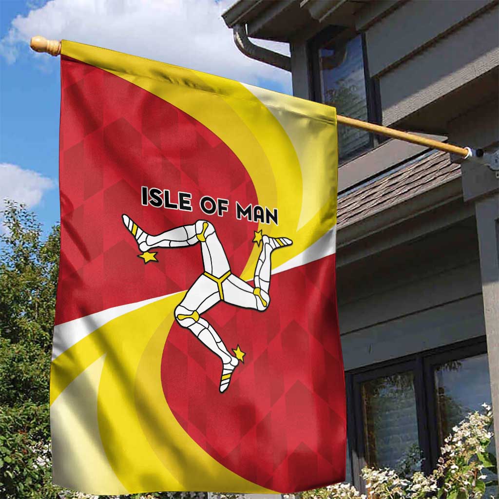 Isle of Man Garden Flag Triskele Ny Tree Cassyn - Wonder Print Shop