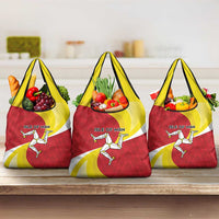 Isle of Man Grocery Bag Triskele Ny Tree Cassyn - Wonder Print Shop