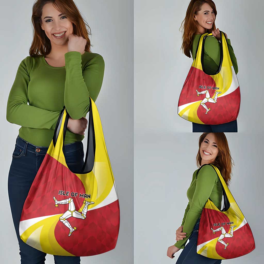 Isle of Man Grocery Bag Triskele Ny Tree Cassyn - Wonder Print Shop