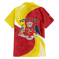 Personalized Isle of Man Hawaiian Shirt Triskele Ny Tree Cassyn - Wonder Print Shop