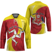 Personalized Isle of Man Hockey Jersey Triskele Ny Tree Cassyn - Wonder Print Shop