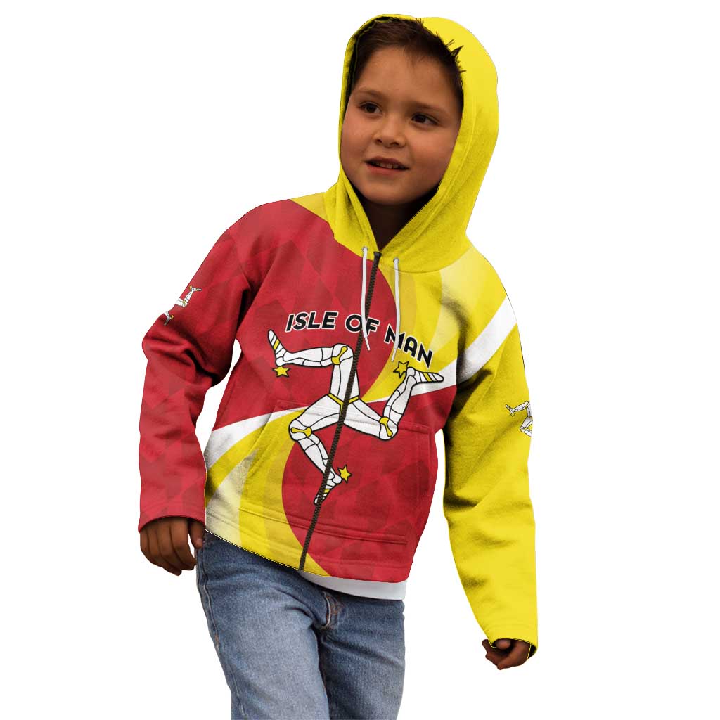 Personalized Isle of Man Kid Hoodie Triskele Ny Tree Cassyn - Wonder Print Shop