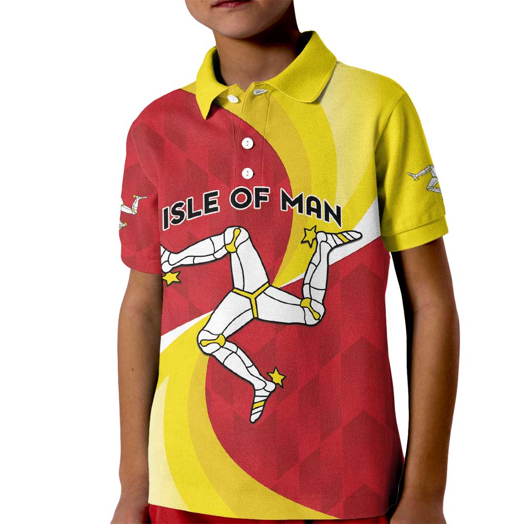 Personalized Isle of Man Kid Polo Shirt Triskele Ny Tree Cassyn - Wonder Print Shop