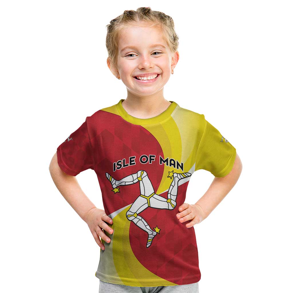 Personalized Isle of Man Kid T Shirt Triskele Ny Tree Cassyn - Wonder Print Shop