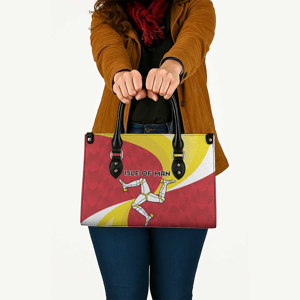 Isle of Man Leather Bag Triskele Ny Tree Cassyn - Wonder Print Shop