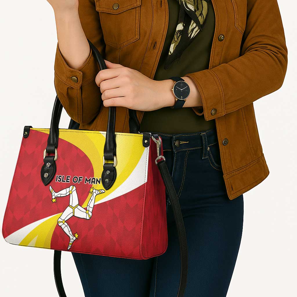 Isle of Man Leather Bag Triskele Ny Tree Cassyn - Wonder Print Shop