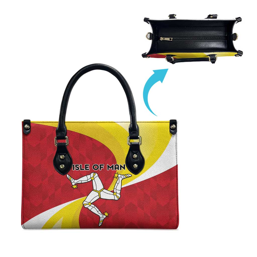 Isle of Man Leather Bag Triskele Ny Tree Cassyn - Wonder Print Shop