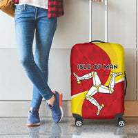 Isle of Man Luggage Cover Triskele Ny Tree Cassyn - Wonder Print Shop