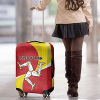 Isle of Man Luggage Cover Triskele Ny Tree Cassyn - Wonder Print Shop