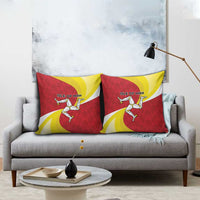 Isle of Man Pillow Cover Triskele Ny Tree Cassyn - Wonder Print Shop