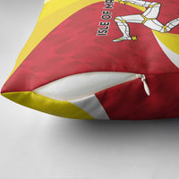 Isle of Man Pillow Cover Triskele Ny Tree Cassyn - Wonder Print Shop