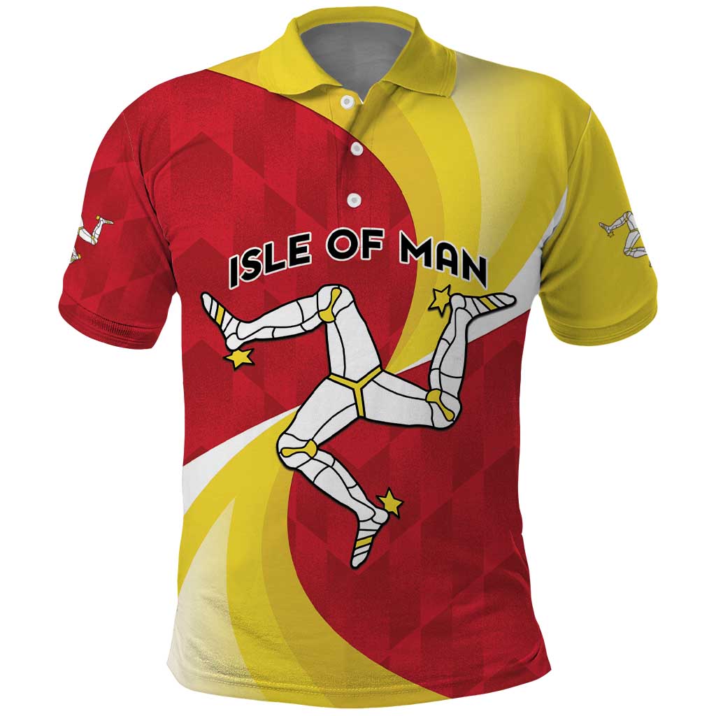 Personalized Isle of Man Polo Shirt Triskele Ny Tree Cassyn - Wonder Print Shop