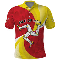 Personalized Isle of Man Polo Shirt Triskele Ny Tree Cassyn - Wonder Print Shop