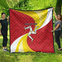 Isle of Man Quilt Triskele Ny Tree Cassyn - Wonder Print Shop