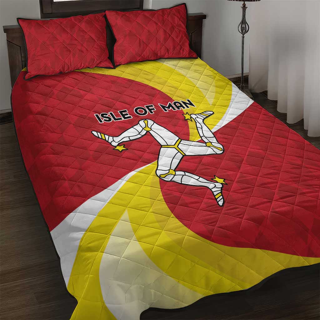 Isle of Man Quilt Bed Set Triskele Ny Tree Cassyn - Wonder Print Shop