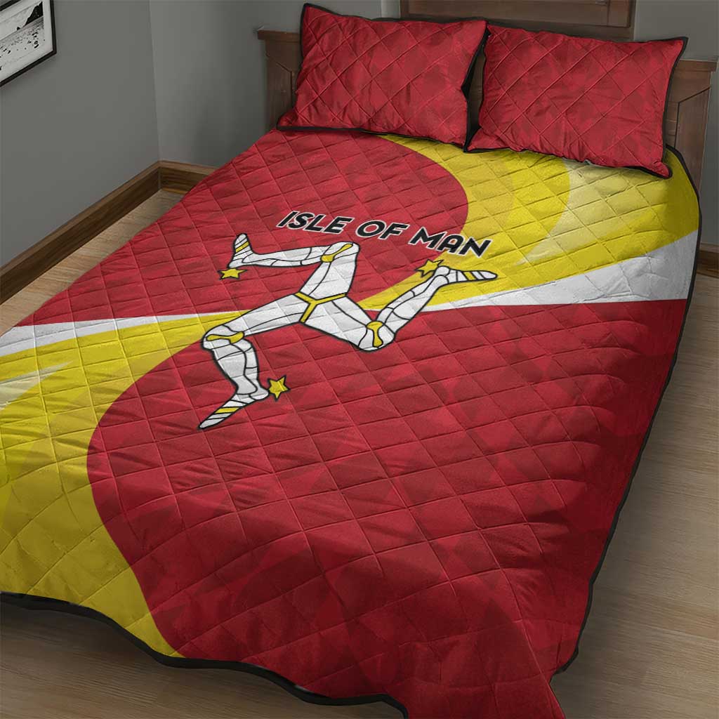 Isle of Man Quilt Bed Set Triskele Ny Tree Cassyn - Wonder Print Shop