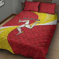 Isle of Man Quilt Bed Set Triskele Ny Tree Cassyn - Wonder Print Shop
