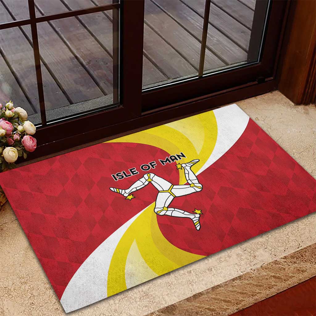 Isle of Man Rubber Doormat Triskele Ny Tree Cassyn - Wonder Print Shop