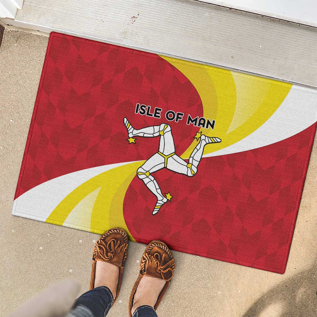 Isle of Man Rubber Doormat Triskele Ny Tree Cassyn - Wonder Print Shop