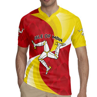 Personalized Isle of Man Rugby Jersey Triskele Ny Tree Cassyn - Wonder Print Shop