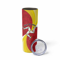 Personalized Isle of Man Skinny Tumbler Triskele Ny Tree Cassyn - Wonder Print Shop