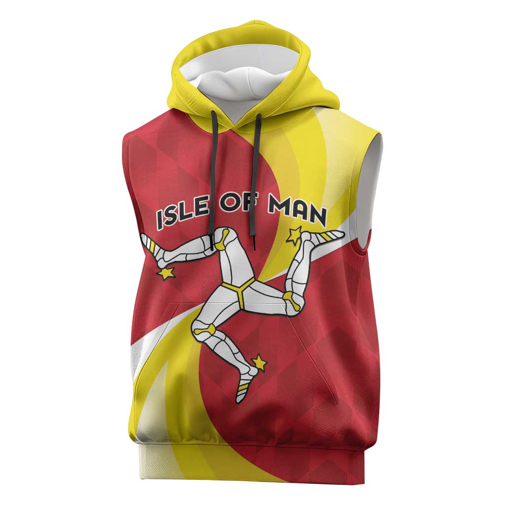 Personalized Isle of Man Sleeveless Hoodie Triskele Ny Tree Cassyn - Wonder Print Shop