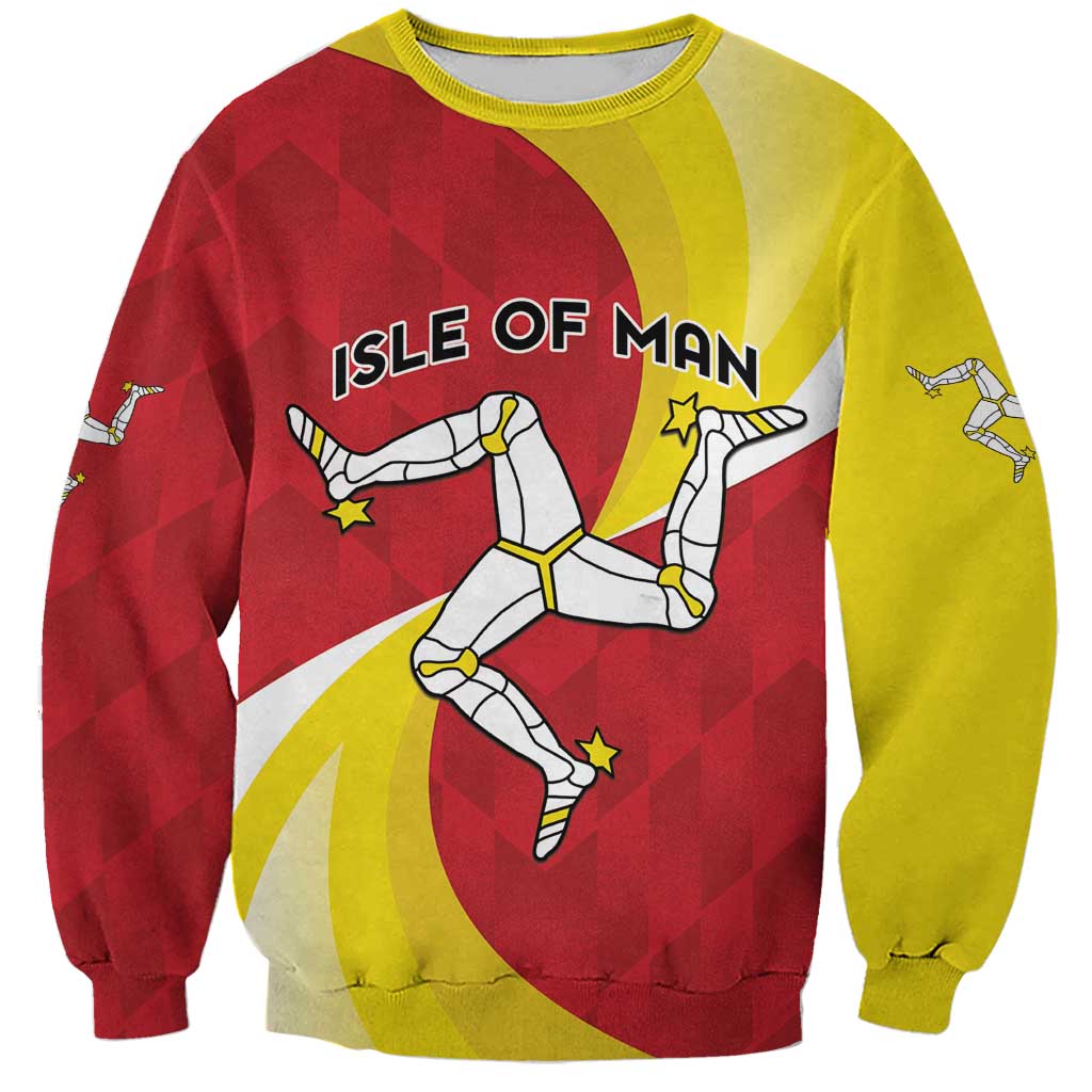 Personalized Isle of Man Sweatshirt Triskele Ny Tree Cassyn - Wonder Print Shop