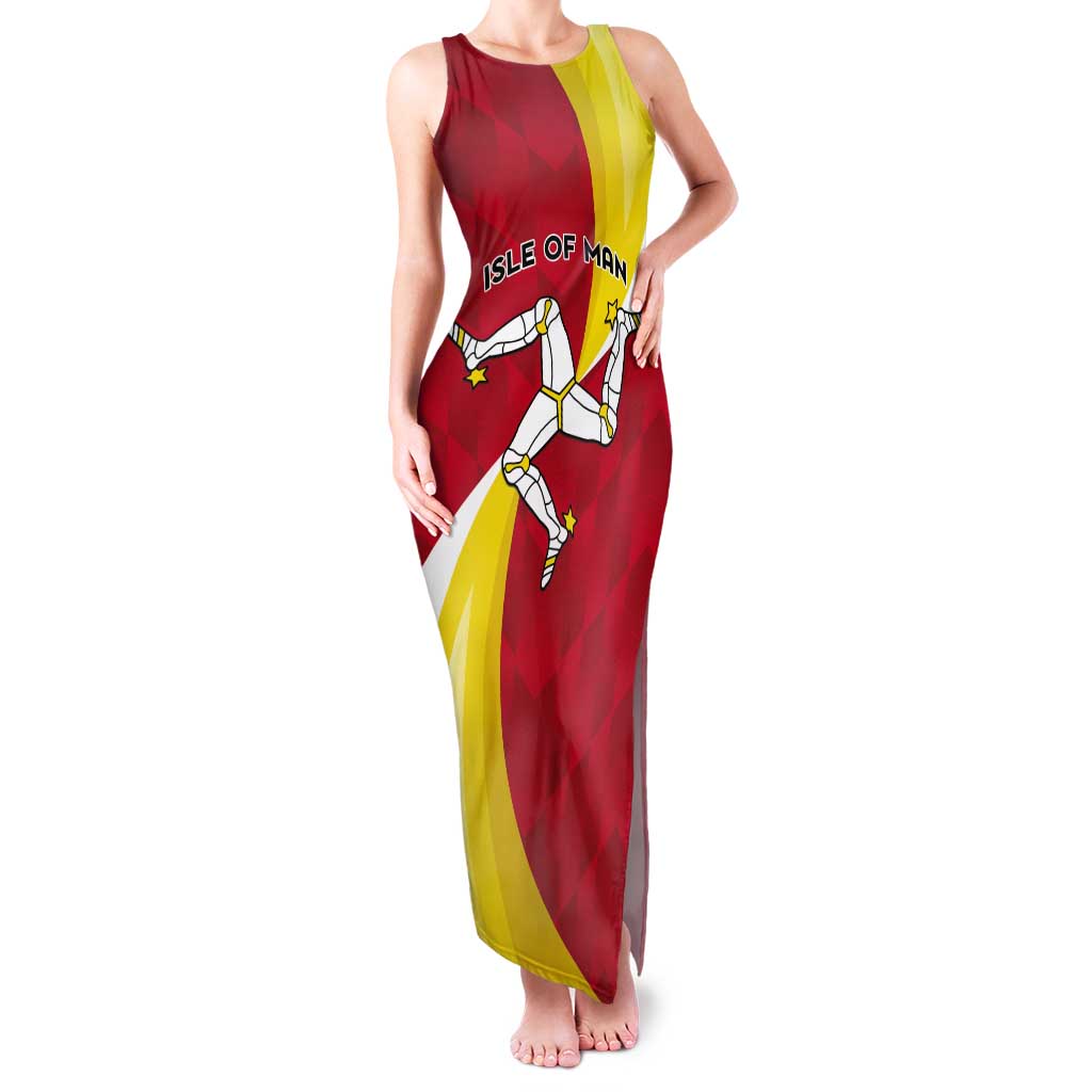 Personalized Isle of Man Tank Maxi Dress Triskele Ny Tree Cassyn - Wonder Print Shop