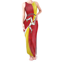 Personalized Isle of Man Tank Maxi Dress Triskele Ny Tree Cassyn - Wonder Print Shop