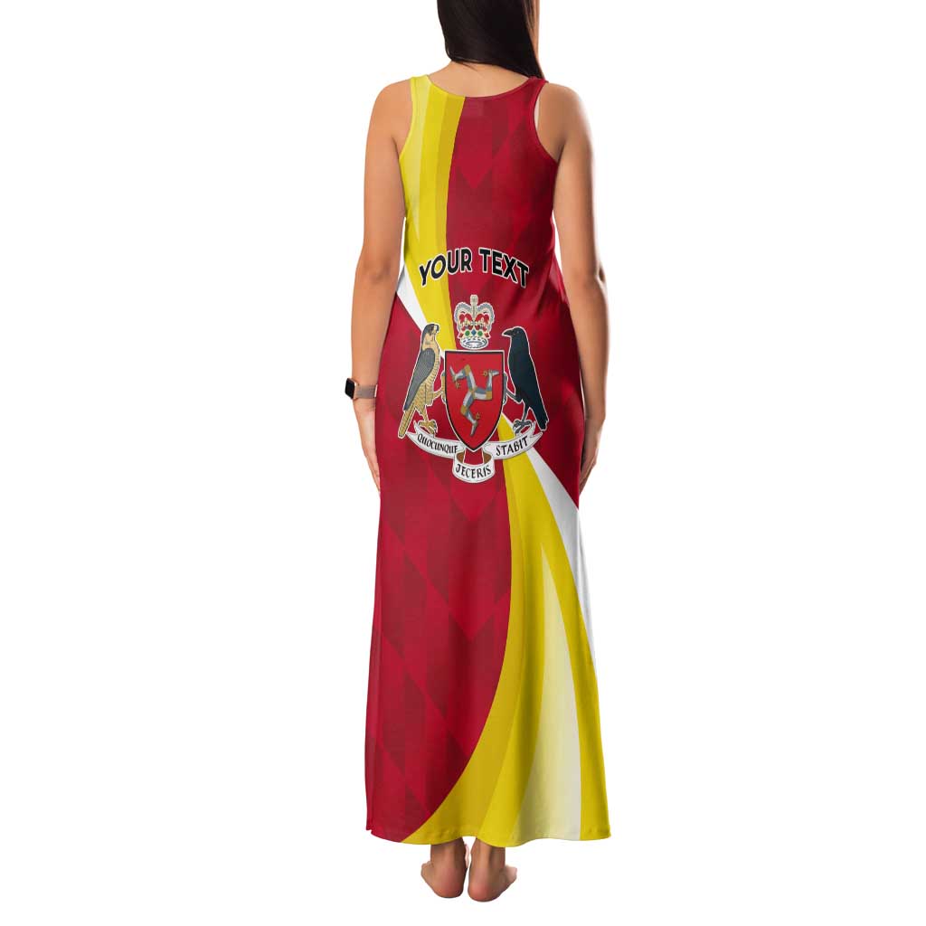 Personalized Isle of Man Tank Maxi Dress Triskele Ny Tree Cassyn - Wonder Print Shop