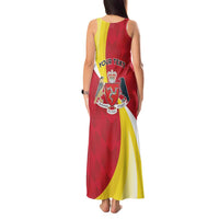 Personalized Isle of Man Tank Maxi Dress Triskele Ny Tree Cassyn - Wonder Print Shop