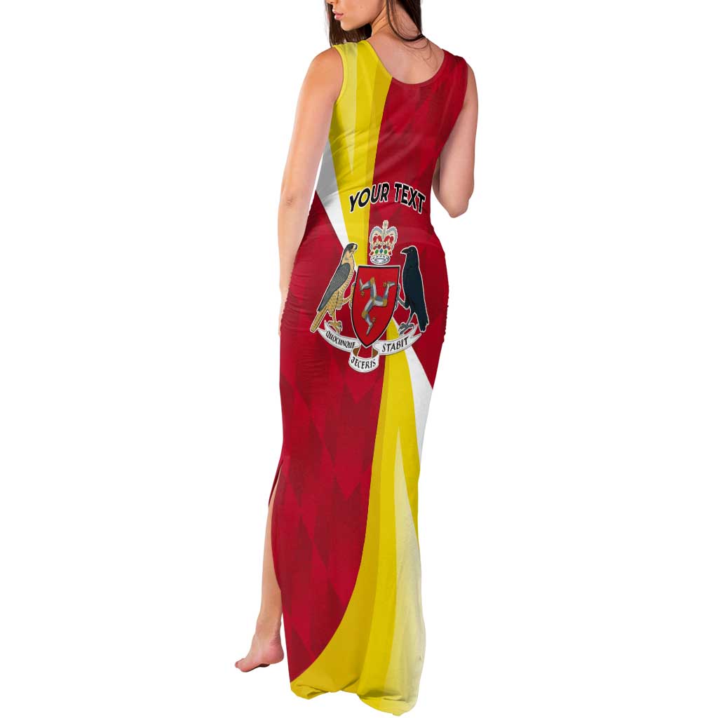 Personalized Isle of Man Tank Maxi Dress Triskele Ny Tree Cassyn - Wonder Print Shop