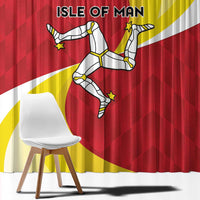 Isle of Man Window Curtain Triskele Ny Tree Cassyn - Wonder Print Shop