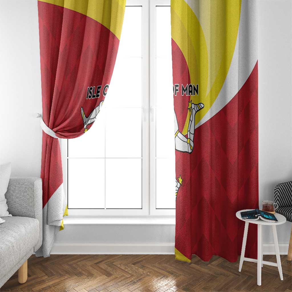 Isle of Man Window Curtain Triskele Ny Tree Cassyn - Wonder Print Shop