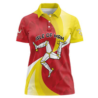 Personalized Isle of Man Women Polo Shirt Triskele Ny Tree Cassyn - Wonder Print Shop
