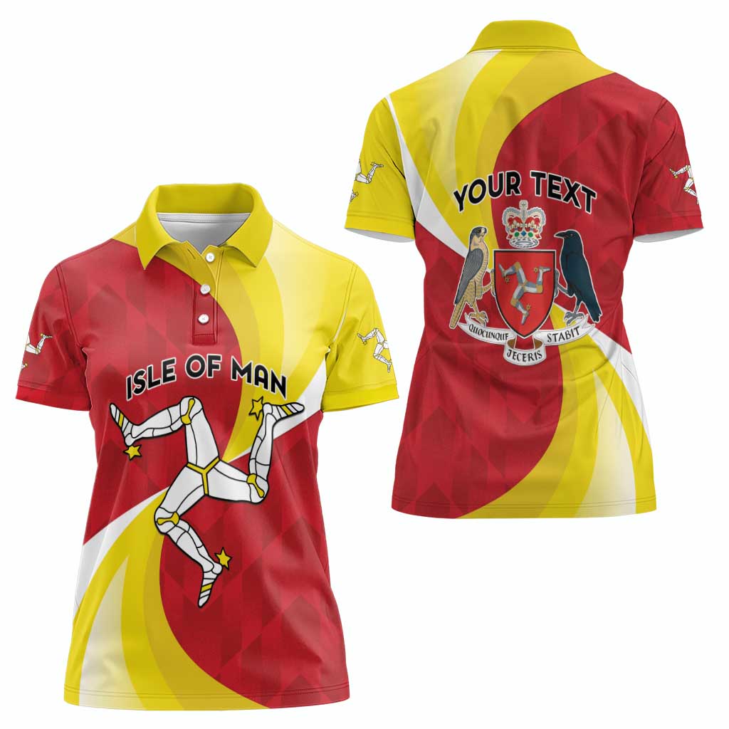 Personalized Isle of Man Women Polo Shirt Triskele Ny Tree Cassyn - Wonder Print Shop