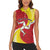 Personalized Isle of Man Women Sleeveless Polo Shirt Triskele Ny Tree Cassyn - Wonder Print Shop