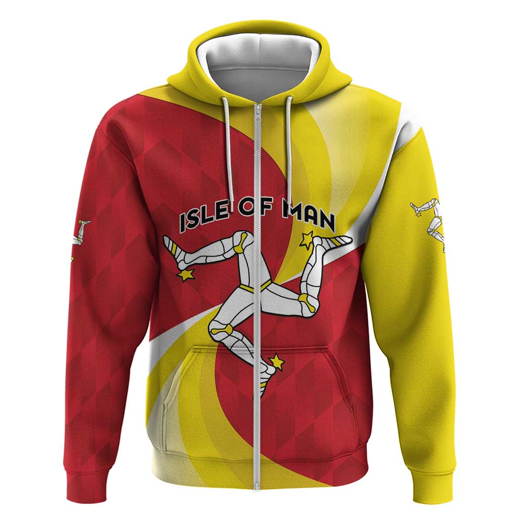 Personalized Isle of Man Zip Hoodie Triskele Ny Tree Cassyn - Wonder Print Shop