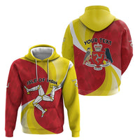 Personalized Isle of Man Zip Hoodie Triskele Ny Tree Cassyn - Wonder Print Shop