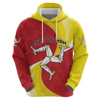 Personalized Isle of Man Zip Hoodie Triskele Ny Tree Cassyn - Wonder Print Shop