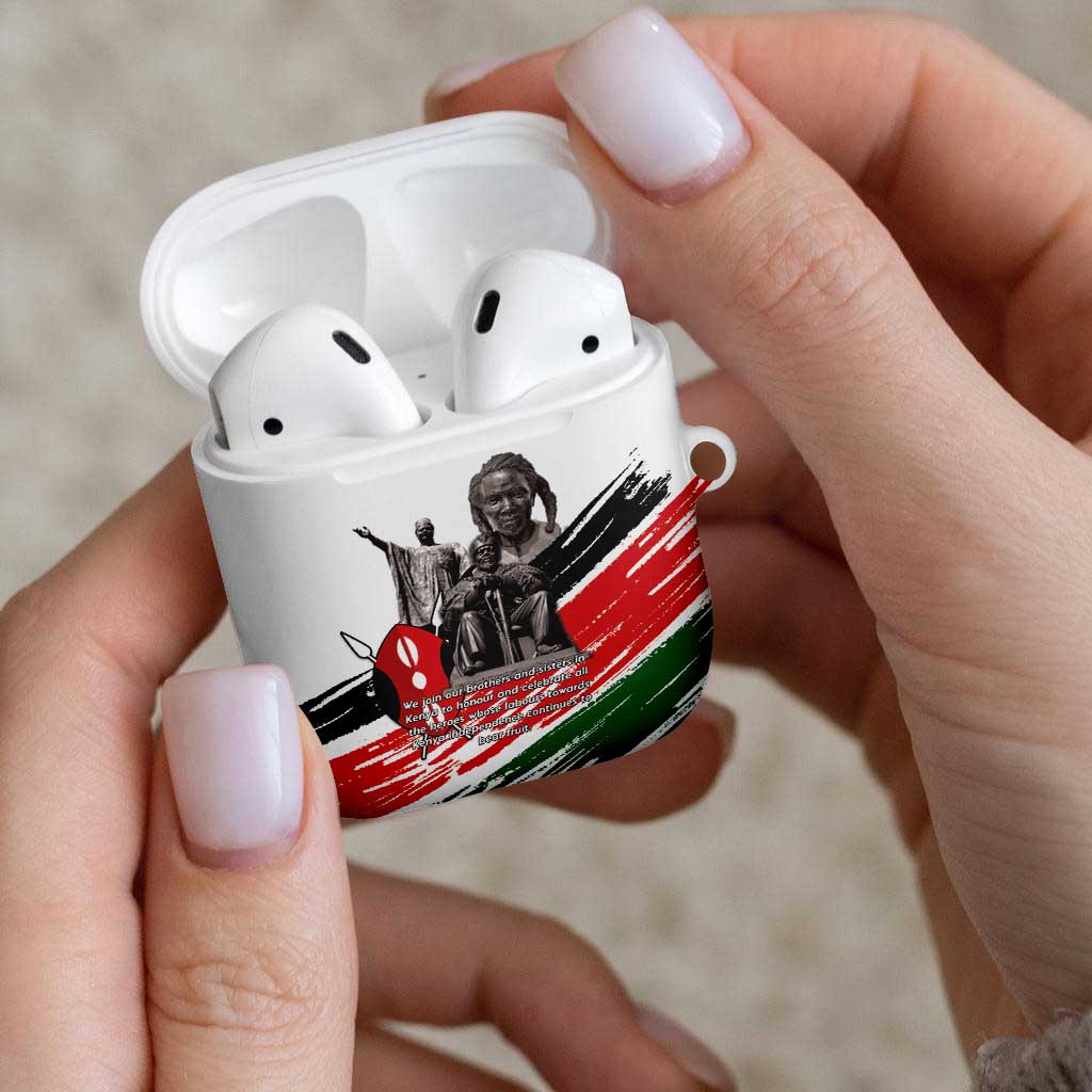 Kenya Mashujaa Day AirPods Case Kenyan Heroes - Wonder Print Shop