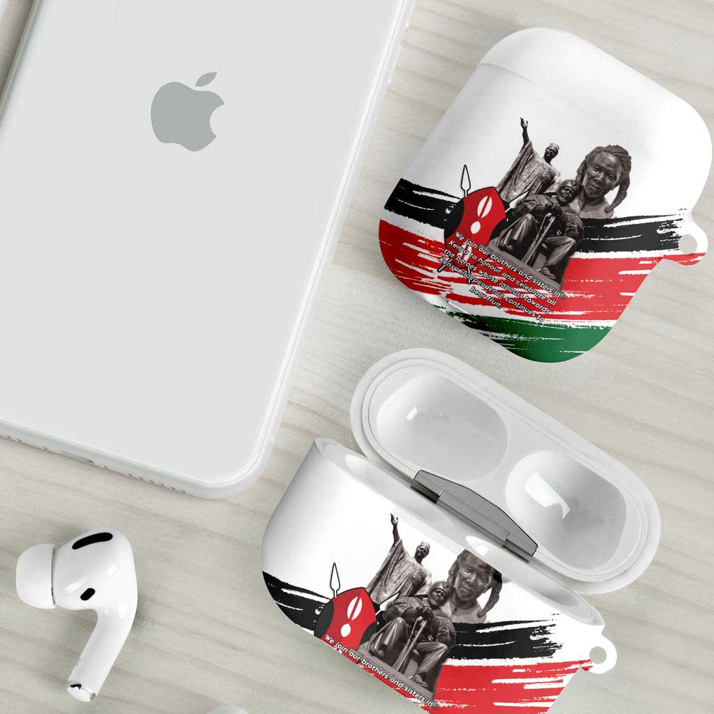 Kenya Mashujaa Day AirPods Case Kenyan Heroes - Wonder Print Shop