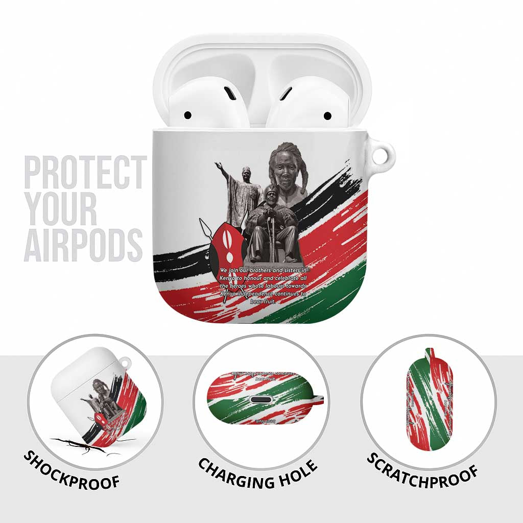 Kenya Mashujaa Day AirPods Case Kenyan Heroes - Wonder Print Shop