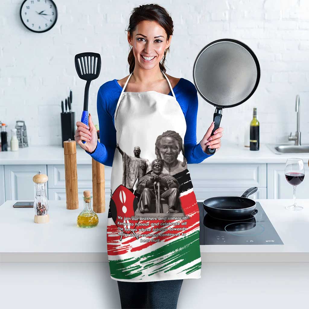 Kenya Mashujaa Day Apron Kenyan Heroes - Wonder Print Shop