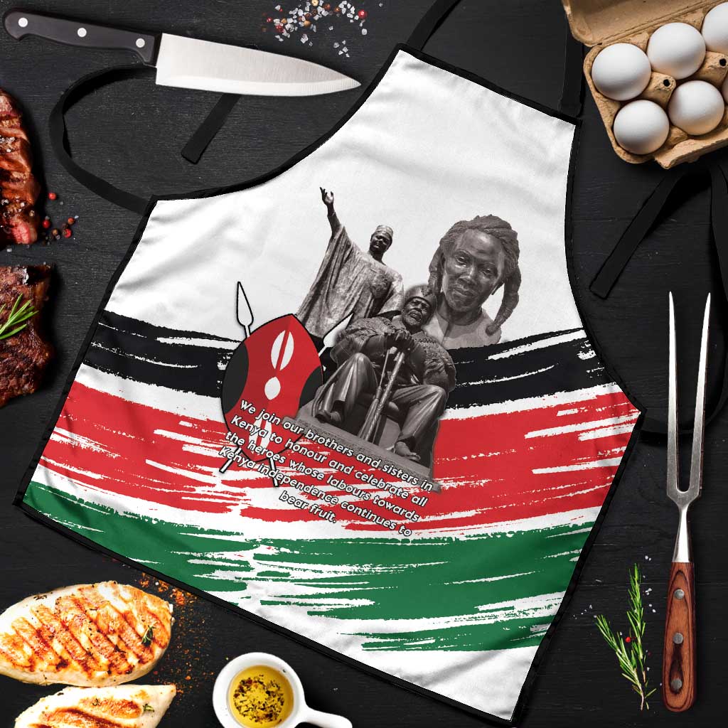 Kenya Mashujaa Day Apron Kenyan Heroes - Wonder Print Shop