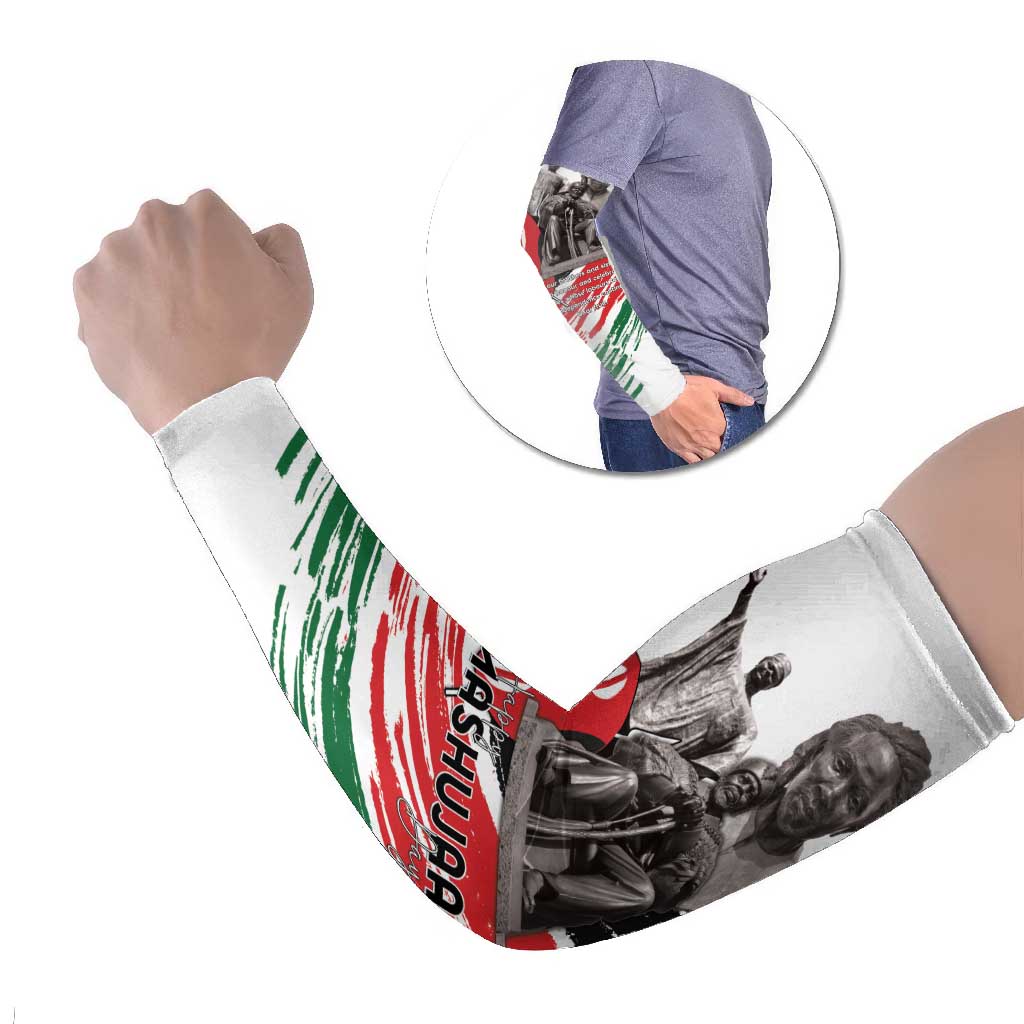 Kenya Mashujaa Day Arm Sleeves Kenyan Heroes - Wonder Print Shop