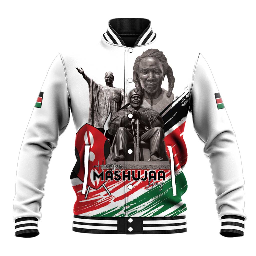 Kenya Mashujaa Day Baseball Jacket Kenyan Heroes - Wonder Print Shop